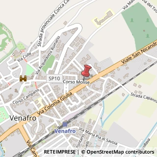Mappa Corso Molise, 31, 86079 Venafro, Isernia (Molise)