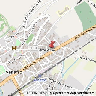 Mappa Corso Molise, 33, 86079 Venafro, Isernia (Molise)