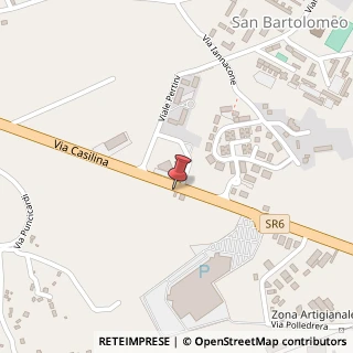 Mappa Via Casilina, 36, 03043 Cassino, Frosinone (Lazio)