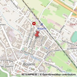 Mappa Corso F. Amatuzio, 128, 86021 Bojano CB, Italia, 86021 Bojano, Campobasso (Molise)