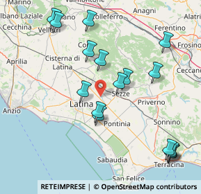 Mappa Via del Fiume, 04013 Sermoneta LT, Italia (18.81063)