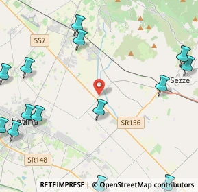 Mappa Via del Fiume, 04013 Sermoneta LT, Italia (6.74786)
