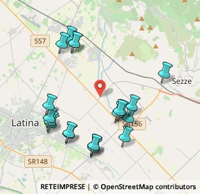 Mappa Via del Fiume, 04013 Sermoneta LT, Italia (4.339)