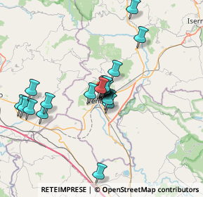 Mappa Piazza Salvo D'Acquisto, 86079 Venafro IS, Italia (6.1625)