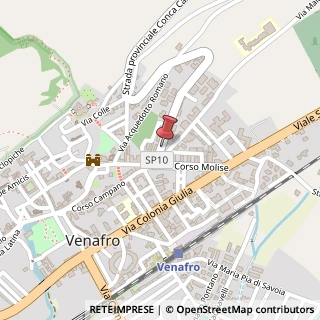 Mappa Viale Verona, 1, 86079 Venafro, Isernia (Molise)