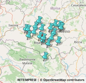 Mappa FGP6+66, 86020 San Polo Matese CB, Italia (9.982)