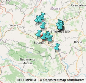 Mappa FGP6+66, 86020 San Polo Matese CB, Italia (11.8305)