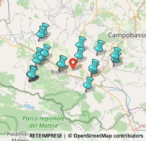 Mappa FGP6+66, 86020 San Polo Matese CB, Italia (7.2475)