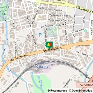 Mappa Via Garigliano, 22, 03043 Cassino, Frosinone (Lazio)