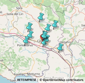 Mappa , 03043 Cassino FR, Italia (8.14167)
