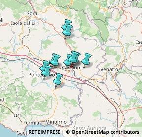 Mappa , 03043 Cassino FR, Italia (8.80727)