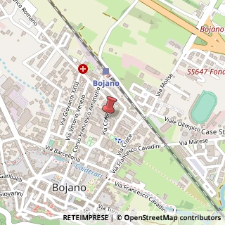 Mappa Via Colonno, 39, 86021 Bojano CB, Italia, 86021 Bojano, Campobasso (Molise)