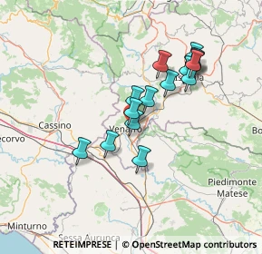 Mappa Via Gregorio Magno, 86079 Venafro IS, Italia (12.45867)