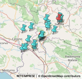Mappa Via Gregorio Magno, 86079 Venafro IS, Italia (11.74053)