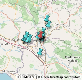 Mappa Via Gregorio Magno, 86079 Venafro IS, Italia (6.7965)