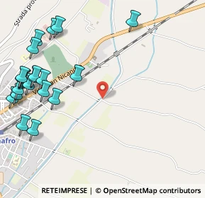 Mappa Via Gregorio Magno, 86079 Venafro IS, Italia (0.7665)