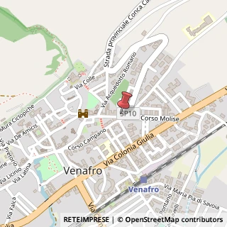 Mappa Via Roma, 35, 86079 Venafro, Isernia (Molise)