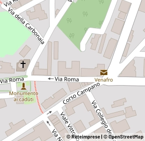 Mappa Via Roma, 86079 Venafro IS, Italia (0.07083)