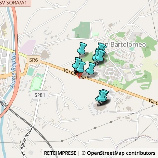 Mappa Via Casalina Km 140+800, 03044 Cassino FR, Italia (0.25926)