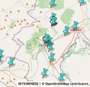 Mappa Piazza Vittorio Veneto, 86079 Venafro IS, Italia (4.977)