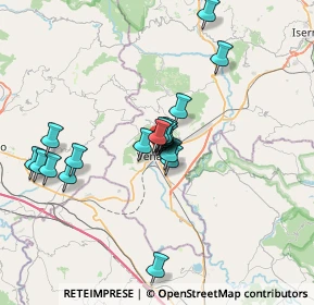 Mappa Piazza Edoardo Cimorelli, 86079 Venafro IS, Italia (6.0925)