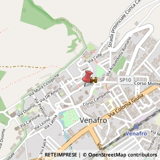 Mappa Via Cotugno, 31, 86079 Venafro, Isernia (Molise)