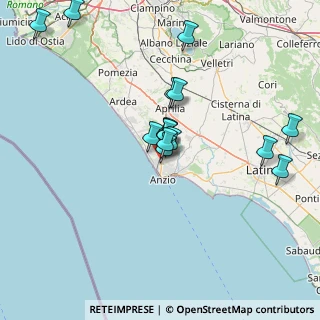 Mappa Via Cremona, 00042 Anzio RM, Italia (14.48733)