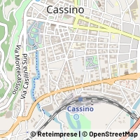 خريطة Cassino