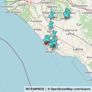 Mappa Via Belvedere, 00042 Anzio RM, Italia (12.59818)