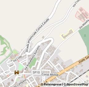 Mappa Via Acquedotto Romano, 86079 Venafro IS, Italia (0.175)