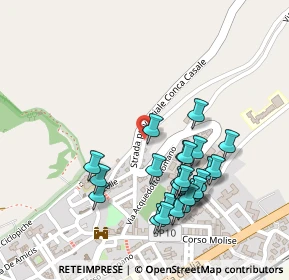 Mappa SP Conca Casale, 86079 Venafro IS, Italia (0.25769)