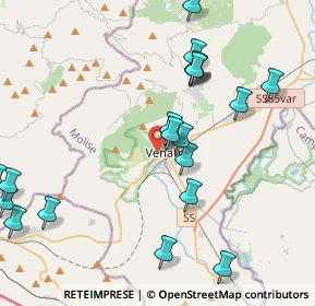 Mappa Via del Carmine, 86079 Venafro IS, Italia (5.072)