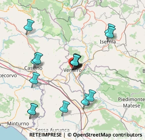 Mappa Via delle Milizie, 86079 Venafro IS, Italia (15.185)