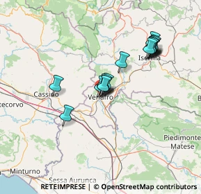 Mappa Via delle Milizie, 86079 Venafro IS, Italia (12.88313)