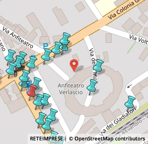 Mappa Via delle Milizie, 86079 Venafro IS, Italia (0.08214)