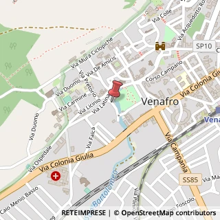 Mappa Via Mulinello, 86079 Venafro, Isernia (Molise)