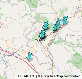 Mappa Via Nordovest Nome, 86079 Venafro IS, Italia (4.71533)