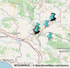 Mappa Via Nordovest Nome, 86079 Venafro IS, Italia (9.419)