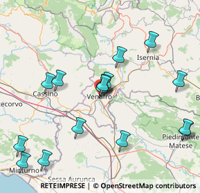 Mappa Via Nordovest Nome, 86079 Venafro IS, Italia (18.36563)