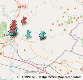 Mappa Via dei Mille, 03044 Cervaro FR, Italia (5.00533)