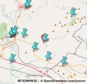 Mappa Via dei Mille, 03044 Cervaro FR, Italia (5.37846)