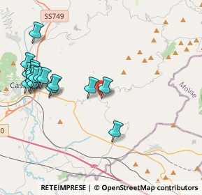 Mappa Via dei Mille, 03044 Cervaro FR, Italia (5.01706)