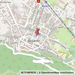 Mappa Via Fiumicello, 20, 86021 Bojano, Campobasso (Molise)