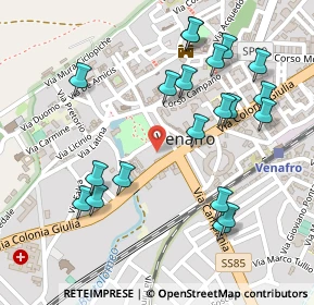 Mappa Via dei Mulini, 86079 Venafro IS, Italia (0.289)