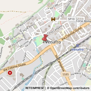 Mappa Via dei Mulini, 13, 86079 Venafro, Isernia (Molise)