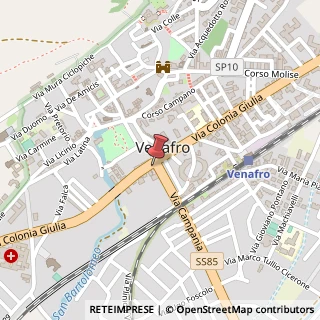 Mappa Via Colonia Giulia, 138, 86079 Venafro, Isernia (Molise)