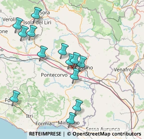 Mappa Viale Giovanni Agnelli, 03030 Villa Santa Lucia FR, Italia (17.27385)