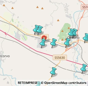 Mappa Viale Giovanni Agnelli, 03030 Villa Santa Lucia FR, Italia (4.90545)