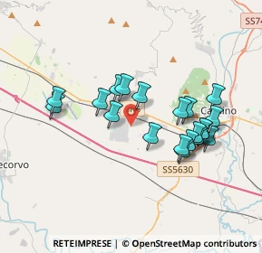Mappa Viale Giovanni Agnelli, 03030 Villa Santa Lucia FR, Italia (3.51)