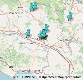 Mappa Via del Crocifisso, 03043 Cassino FR, Italia (9.06909)